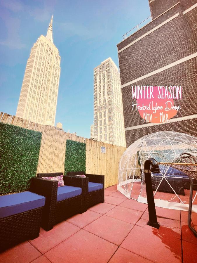 Hotel And The City, Rooftop City View New York Bagian luar foto